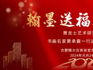 安徽蕭龍士藝術(shù)研究會(huì )、安徽江淮書(shū)畫(huà)院名家們一行進(jìn)